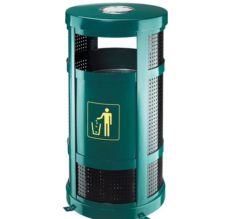 東營(yíng)廣場(chǎng)垃圾桶，淄博公園果皮箱